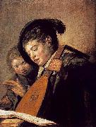 Frans Hals Two Boys Singing WGA Sweden oil painting reproduction